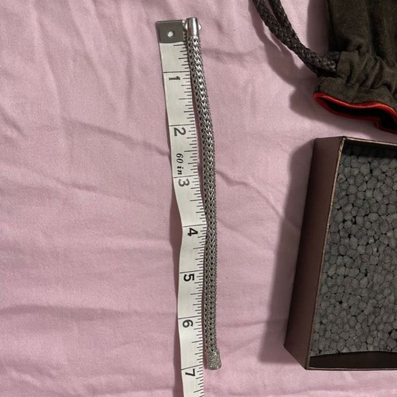 John Hardy 'Classic Chain' Diamond Bracelet - Picture 5 of 6